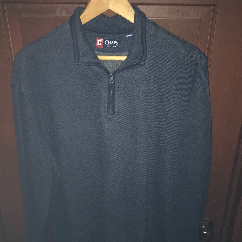 Chaps 1/4 Zip Pullover